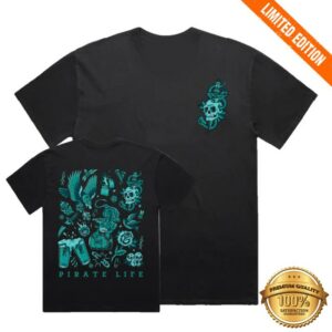 Pirate Life Merch Shop Store Pirate Life Flash Sheet Tee