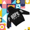 Proper Streetwear Merch Shop Proper By Any Means Hoodie Black