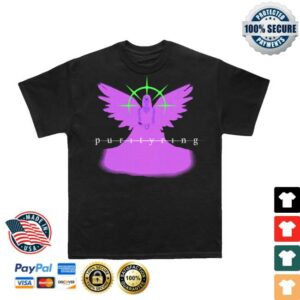 Purity Ring Merch Store Pink Angel Tee