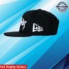 Revenge Merch Store Lightning Logo Hat Black White