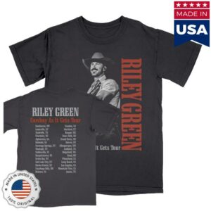 Riley Green Music Merch Shop Store Photo Tour Tee