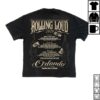 Rolling Loud Merch Store Donk Black Bling 26 Lineup Tee