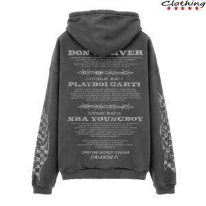 Rolling Loud Merch Store Hardstyle 26 Lineup Hoodie