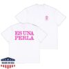 Rosalia Merch Store Es Una Perla White Tee