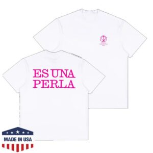 Rosalia Merch Store Es Una Perla White Tee