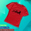 Sabrina Carpenter Merch Store Naked Twister Red Tee