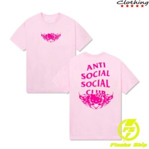 Sanrio Merch Store Anti Social Social Club X Hello Kitty Metal Tee