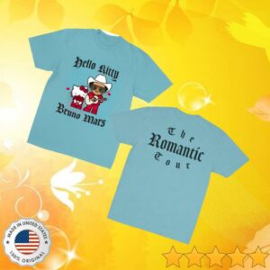 Sanrio Merch Store Hello Kitty Bruno Mars The Romance Tour 2026 Shirts