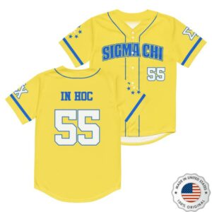 Sigmachi Merch Shop Sigma Chi Baseball Jersey