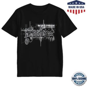 Static Dress Merch Store Static Dress Split Lip Black Tee