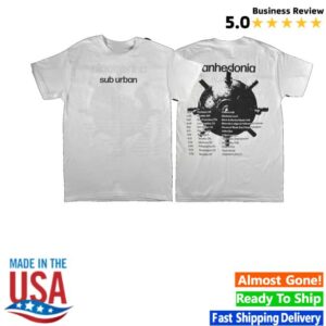 Sub Urban Store Merch Anhedonia Tour Tee