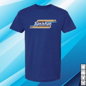Sun 'N Fun Fly-In Merch Shop Skyline Stripes Sun 'N Fun 2026 T-Shirt