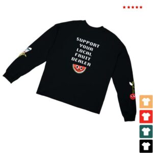 Teddyfresh Merch Store Fruit Dealer Long Sleeve Tee