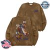 The Strokes Merch Store The Drive Custom Dyed Crewneck Sweatshirt