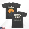 The Technicolors Merch Store Heavy Pulp 2026 Tour Tee