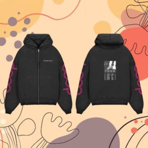 The Warner Music Merch Shop Store Loop Tour Zip Up