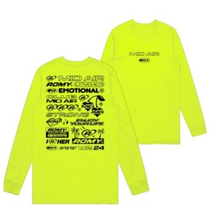 Thexx Merch Store Romy Mid Air Anniversary Long Sleeve Tee