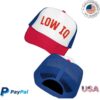 Tucker Carlson Store Merch Low Iq Trucker Hat