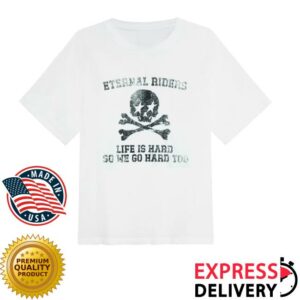 Twojeys Merch Store Eternal Riders White Tee