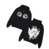 Upuntildawn Merch Store Dawn Eyes Premium Zip Hoodie