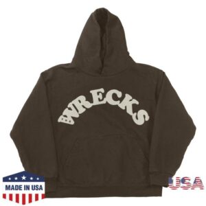 The Wrecks Merch Shop Store Puff Print Hoodie