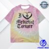 While Odin Sleeps Merch Store I Love Medieval Torture Tie Dye Oversized Tee