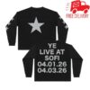 Yeezy Bully Merch Store Ls-O3 Ye Live Black