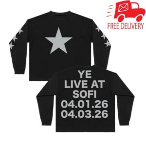 Yeezy Bully Merch Store Ls-O3 Ye Live Black