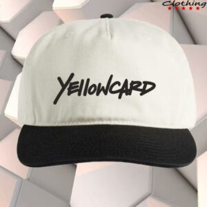 Yellowcard Merch Store Logo White Snapback