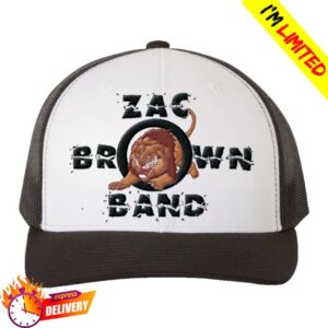 Zac Brown Band Merch Shop Store Lion Trucker Hat