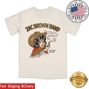 Zac Brown Merch Store Just Keep Rolling T-Shirt