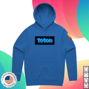 Teton Gravity Store Merch Shop The Off-Season Retro Sunset Back Graphic Pullover Hoodie