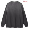 Bronxnative Merch Shop El Malo Del Bronx Gradient Washed Long Sleeve T-Shirt
