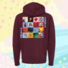 Juan Esteban Merch Shop Store Juan Esteban Burgundy Hoodie