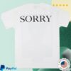 Justin Biebe Music Store Merch Shop Purpose Sorry T-Shirt 1 Justin Biebe Music Store Merch Shop Purpose Sorry T-Shirt