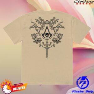 The Ubisoft Gear Merch Store Shop Assassin's Creed Flag Resynced T-Shirt