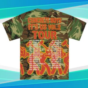 Yachty Merch Shop Store Concrete Camo Tour Tee