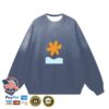 Aethos Merch Shop Sun And Sea Sunfade Drop-Shoulder Sweatshirt