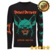 Devildriver Merch Shop Store Hyena Face Long Sleeve Tee Shirt 2 Devildriver Merch Shop Store Hyena Face Long Sleeve Tee