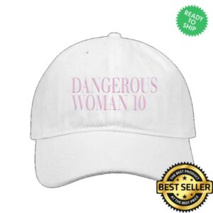 Ariana Grande Merch Store Dangerous Woman 10 Hat White