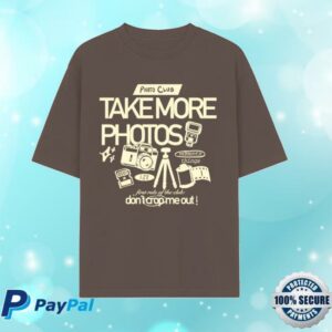 Cassidy Lynn Merch Store Take More Photos Mocha Tee