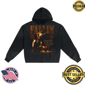 Chris Brown Merch Store Fallin Zip Hoodie