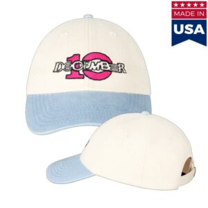 December 10 Merch Store December 10 Blue Logo Cap