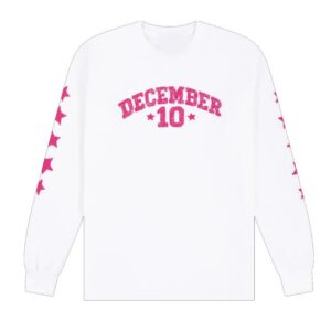 December 10 Merch Store December 10 Long Sleeve Star T-Shirt