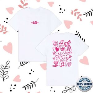 December 10 Merch Store December 10 White Doodle T-Shirt