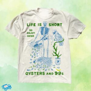 Heavyslime Merch Store Oysters And 99'S Tee