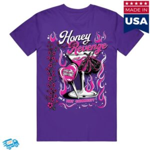 Honey Revenge Merch Store Hot Commodity Purple T-Shirt