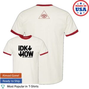 Idkhow Shop Store Merch Eye Of Providence Ringer Tee