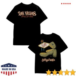 Korn Merch Store Sick New World Logo Event Tee
