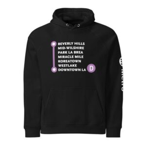 Metro Merch Store Shop D Line Neighborhoods Unisex Raglan Hoodie